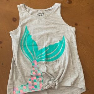 Jumping beans mermaid tail teeshirt like new